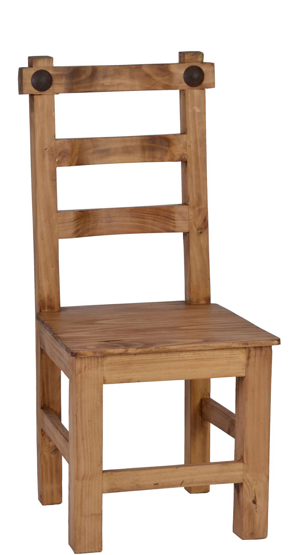 MiaMöbel Mexico Stuhl Massivholz Pinie Landhaus Mexiko Möbel Mexikanisch