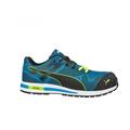 Baskets de sécurité basse BLAZE KNIT LOW S1P HRO SRC bleu/vert P44 - PUMA - 643060-T.44