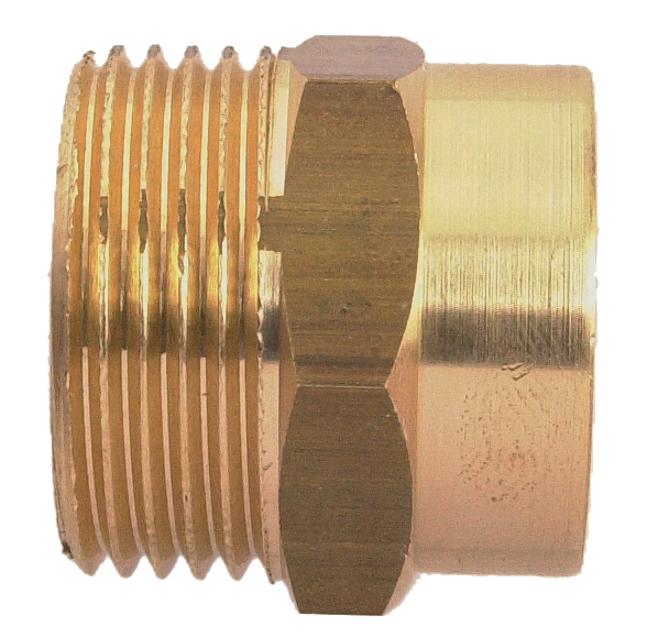 Manchon coude mâle 243 gcu 33X42 - 40 GARIS D110175