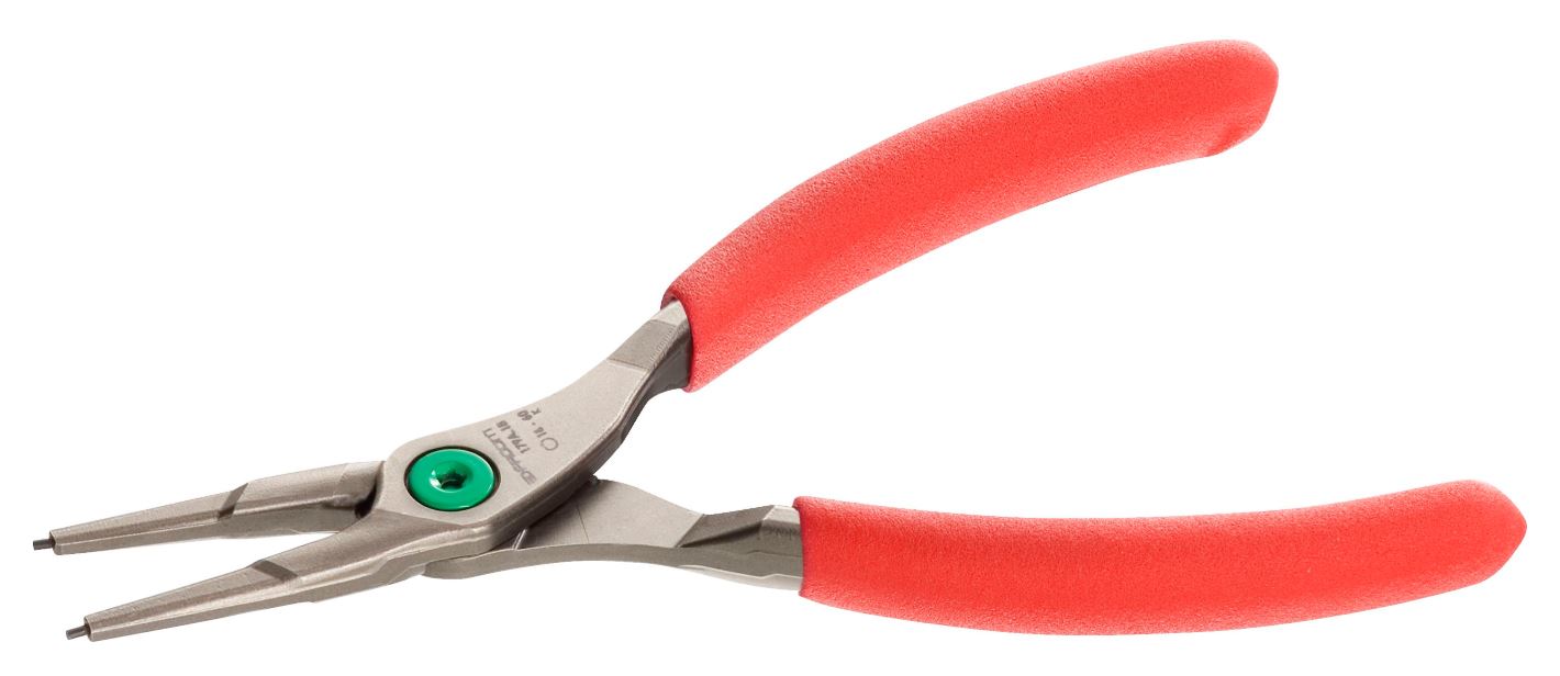 Pince pour Circlips® intérieurs à becs droits capacité 8 - 13 mm longueur 140 mm FACOM 179A.9