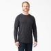 Dickies Men's Cooling Long Sleeve Pocket T-Shirt - Heather Black Size S (SL600)