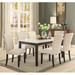 Red Barrel Studio® Brownsburg Dining Table Wood in Brown/Gray/White | 30 H x 64 W x 38 D in | Wayfair E5A2AEC872A540EF94B60DFFB9D6778E