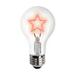 TCP 23481 - LED A19 5P STAR RED BASE DOWN Various Designer Filament Light Bulb