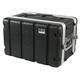 Pulse ABS-6US 19 Inches Rack ABS Flight Case, 6U Short