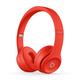 Beats Solo3 Wireless On-Ear Headphones - Apple W1 Headphone Chip, Class 1 Bluetooth, 40 Hours Of Listening Time, Built-in Microphone - Red (Latest Model)