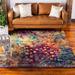 72 x 0.5 in Area Rug - Dakota Fields Corlenzo Abstract Orange/Pink/Blue/Yellow Area Rug, Polypropylene | 72 W x 0.5 D in | Wayfair