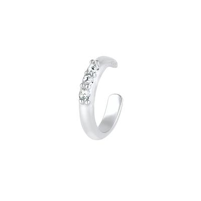 Elli - Single Earcuff 925 Silber, mit Kristallen von Swarovski® Earcuffs 1 ct Damen (29.99 € / 1 ct)