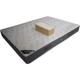 Matelas Latex 75 Kg/m3 + Mousse 35 Kg/m3 hr 140x190 x 21 cm Accueil Moelleux Soutien Ferme - 7