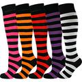 Mysocks Unisex Knee High Socks 5 Pairs Muti 701 4-7