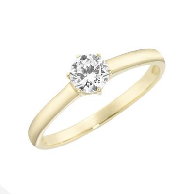 Luigi Merano - Ring mit Zirkonia, Gold 375 Ringe 1 ct Gold Damen