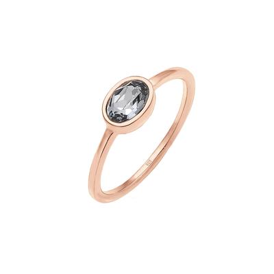 Elli Bandring Geo Form Kristall 925 Silber 56 Damen Image