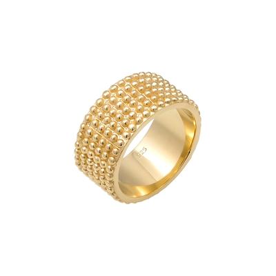 Elli - Basic Bandring Dots Trend Cool 925 Silber Ringe 1 ct Damen (89.99 € / 1 ct)