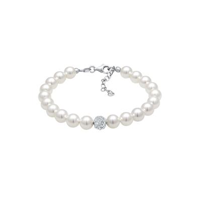 Elli Imitationsperlen 925 Sterling Silber 19 Damen