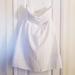 American Eagle Outfitters Dresses | American Eagle White Eyelet Strapless Mini Dress 6 | Color: White | Size: 6