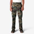 Dickies Men's Flex Regular Fit Cargo Pants - Hunter Green Camo Size 42 30 (WP595)