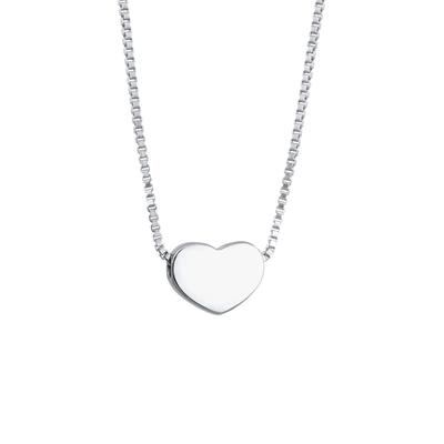 Elli Herz Schlicht Symbol Liebe Venezianer 925 Silber silberfarben Damen Image