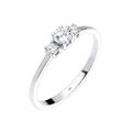 Elli - Verlobung Zirkonia Kristalle 925 Sterling Silber Ringe Damen