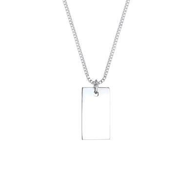Elli Venezianerkette Rechteck Basic Minimal 925 Silber silberfarben Damen