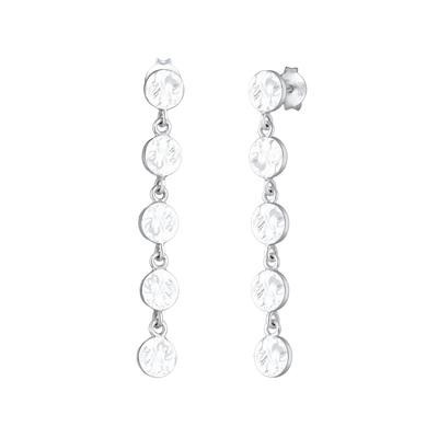 Elli Hänger Plättchen Antik Trend Blogger 925 Silber silberfarben Damen Image