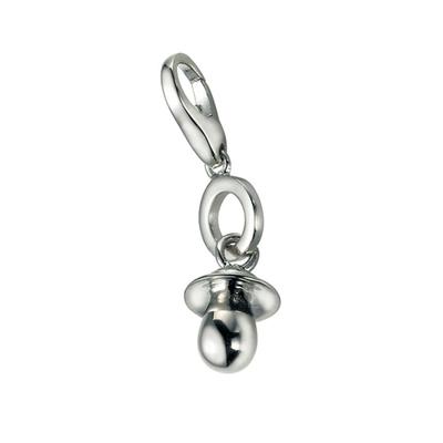 Giorgio Martello Milano - Charm Schnuller, Silber 925 Charms & Kettenanhänger 1 ct Silber Damen