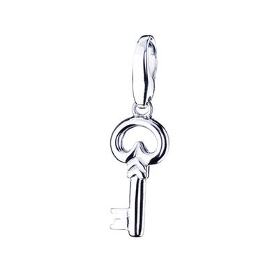 Giorgio Martello Milano - Charm Schlüssel, Silber 925 Charms & Kettenanhänger 1 ct Silber Damen