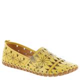 Spring Step Fusaro - Womens Euro 37 US 6.5 - 7 Yellow Slip On Medium