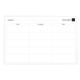 Exacompta - Ref 57180E - Exaplanner To-Do List Magnetic Wall Planner - 900 x 590mm in Size, Dry-Wipe Magnets Supplied, Wall Fixings & Storage Box Provided