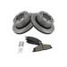 2009-2010 Dodge Ram 3500 Rear Brake Pad and Rotor Kit - TRQ