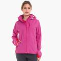Schöffel Damen Jacket Neufundland4, wind- und wasserdichte Damen Jacke mit Pack-Away-Tasche, superleichte und flexible Regenjacke, fandango pink, 34