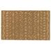 30" x 18" Indoor Door Mat Coir in Brown Home Furnishings by Larry Traverso | Wayfair TR0508