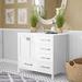 Andover Mills™ Broadview 36" Single Bathroom Vanity Set Wood/Marble in White | 33.75 H x 36 W x 22 D in | Wayfair 3B4B51A311EF4B2BB92B3679EEDC8A1B