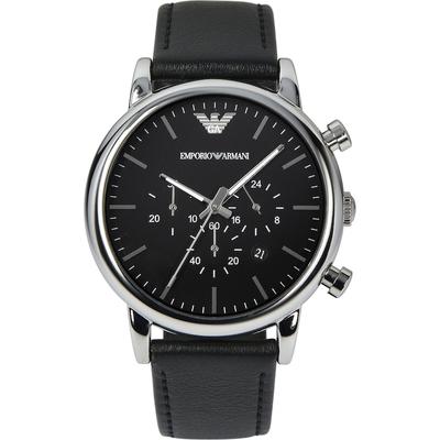 Emporio Armani - Herrenuhr Edelstahl Herrenuhren 1 ct