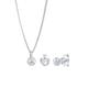 Elli - Basic Elegant Kristalle 925 Silber Schmuck-Set Damen