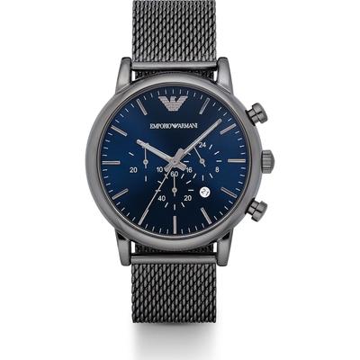 Emporio Armani - Chronograph Edelstahl Herrenuhren 1 ct Herren