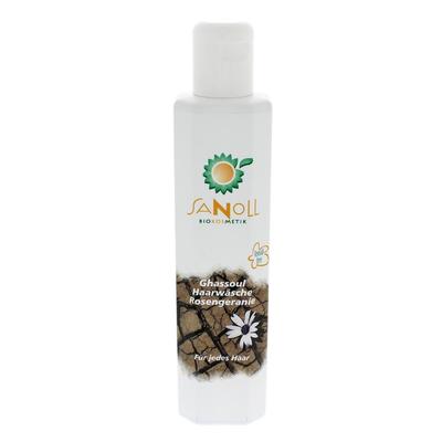 Sanoll Ghassoul - Haarwäsche Rosengeranie 200ml 200 ml Image