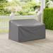 Outdoor Loveseat Furniture Cover Gray - Crosley CO7501-GY