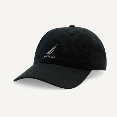 Nautica Men's Embroidered Hat True Black, OS