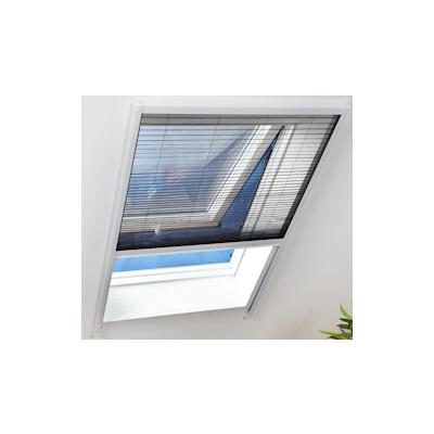 Hecht Insektenschutz Dachfenster Plissee 110x160cm braun 101160102-VH