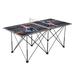 New England Patriots 6' Weathered Design Pop Up Table Tennis Set