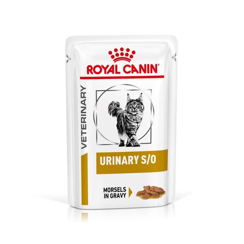 12x85g Häppchen in Sauce Veterinary Feline Urinary Royal Canin