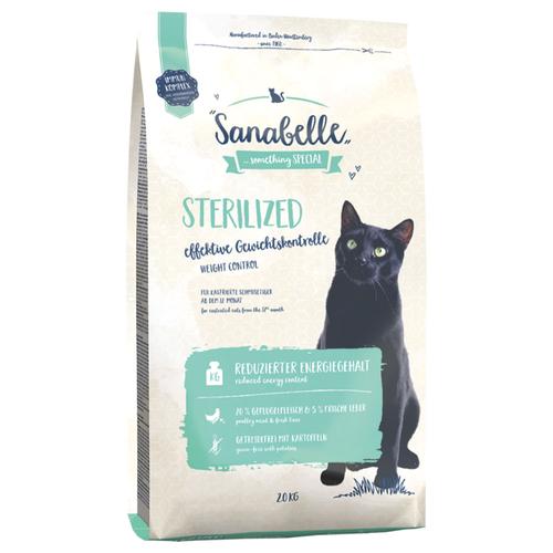 2 x 2kg Sterilized Sanabelle Katzenfutter trocken