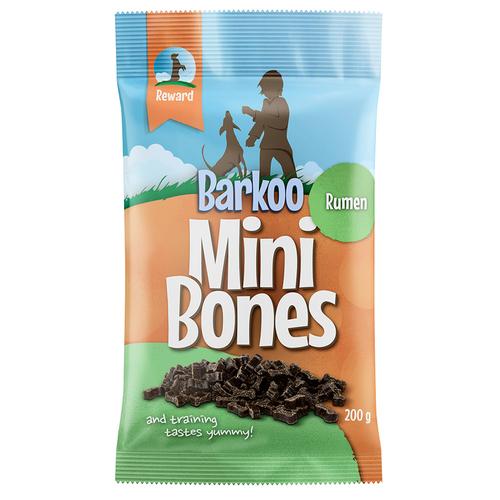 8x200g Mini Bones (semi-moist) mit Pansen Barkoo Hundesnack