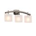 Justice Design Group Fusion - Archway 25 Inch 3 Light Bath Vanity Light - FSN-8593-30-FRCR-NCKL