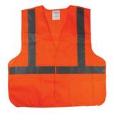 Wholesale Bulk Lot Case of 120 Reflective Night Neon Orange Safety Vests