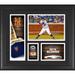 Pete Alonso New York Mets Framed 15" x 17" Player Collage with a Piece of Game-Used Ball