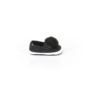 First Steps Boutique Booties: Black Solid Shoes - Size 3-6 Month