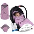 Swaddyl Baby Swaddling Blanket, Footmuff for Prams and Buggies, Maxi Cosi, for Newborns up to 5-Month-Old Infants, For Winter, Made from Minky and Cotton, Made in Europe