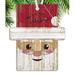 Fan Creations Texas Santa Holiday Shaped Ornament Wood in Brown | 4.25 H x 4 W x 0.25 D in | Wayfair C0981-Arkansas