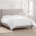 Wayfair Custom Upholstery™ Standard Bed Upholstered/Metal in Pink | 48.75 H x 41 W x 78 D in FF3B4513A23E45B199DB9AC812ED0E7C