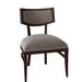 Duralee Furniture Hillcrest Upholstered Wingback Side Chair Upholstered | 34.5 H x 23 W x 24 D in | Wayfair WPG65-305.DU15800-435.Café
